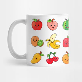 Happy Fruits Mug